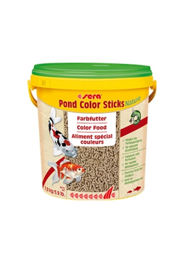 Sera Pond Color Sticks Nature – 10 Lt (1.8 Kg)