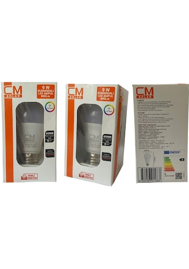 Rgb W Led Ampul, 9w Renk Değiştirme Özellikli, E27 Duy Uzaktan Kumandalı Dekoratif Aydınlatma Ampulü