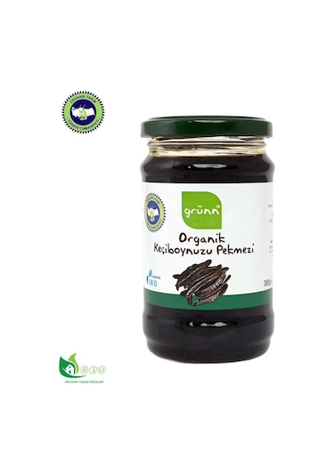 Grünn Organik Keçiboynuzu Pekmezi 380 Gr