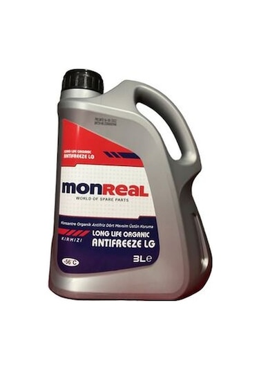 Monreal 306 Kırmızı Antifriz 3lt Monreal Lg Organik-56 6x3lt