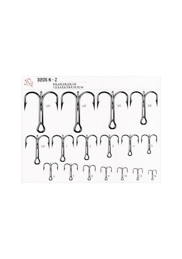 Cannelle 3205Z Bronz Üçlü Iğne