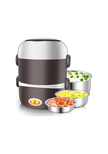 Moveevo Stoksel Çelik Isıtmalı Termos Lunch Kutusu - 2 Kişilik Pişirme Isıtma Fonksiyonu - 220v Avrupa Şarjı - Ofis Çalışanları İçin Isı Tutucu Yemek Kutusu Açık Kahverengi Moveevo Stoksel Çelik Isıtmalı Termos Lunch Kutusu - 2 Kişilik Pişirme Isıtma Fonksiyonu - 220v Avrupa Şarjı - Ofis Çalışanları İçin Isı Tutucu Yemek Kutusu Açık Kahverengi