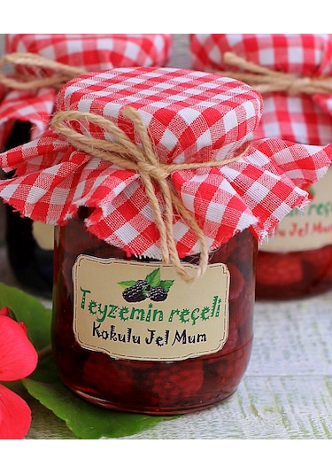 Kokulu Jel Mum - Böğürtlen