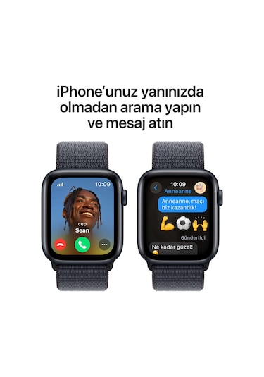 Apple Watch SE GPS 40 MM Alüminyum Kasa Spor Loop Akıllı Saat (Apple Türkiye Garantili)