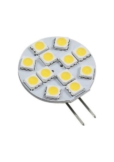 12 Led'li G4 Ampul Yan Günışığı 12-24V