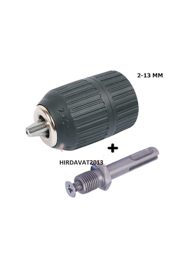 Mandren Mandrel Otomatik Anahtarsız Aparat Dahil 2-13 MM Sds Uç