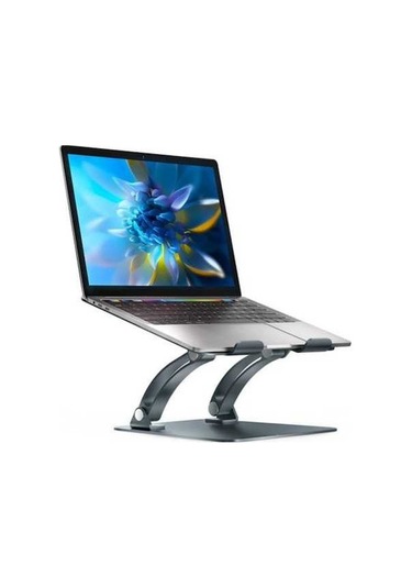 Ebitda Alüminyum Ayarlanabilir Isı Standı, 16'' Dizüstü Bilgisayar İçin Dayanıklı Masaüstü Braketi