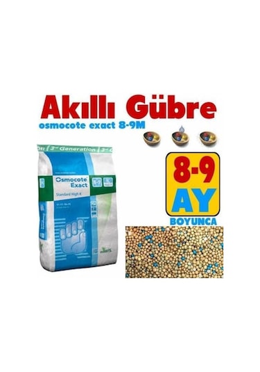 Osmocote 500 Gr Yavaş SalınıMLı Akıllı Gübre 8-9 Aylık