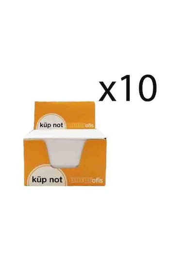 Umur Küp Blok Beyaz Not Kağıdı 8x8x5 10 Adet