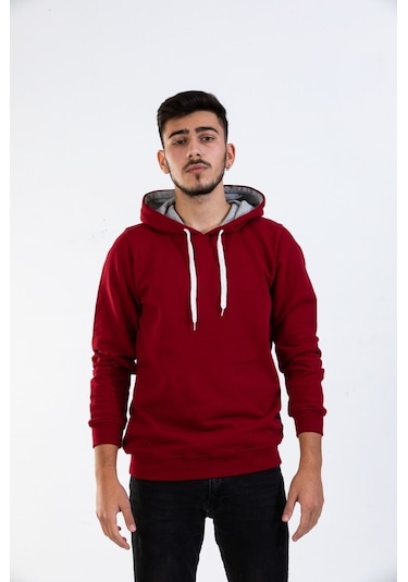 Rafcoll Ünisex Camel Kapşonlu Sweathırt Camel