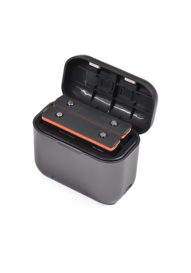 Tenfowee Insta360 X3 Uyumlu 2 Pil Seti - Cilt Tipi Çok Fonksiyonlu Şarj Kutusu İle Batarya Şarj Cihazı