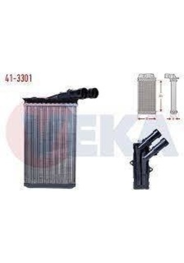 KALORİFER RADYATÖRÜ  PEUGEOT 306 PARTNER CITROEN XSARA BERLİNGO 6