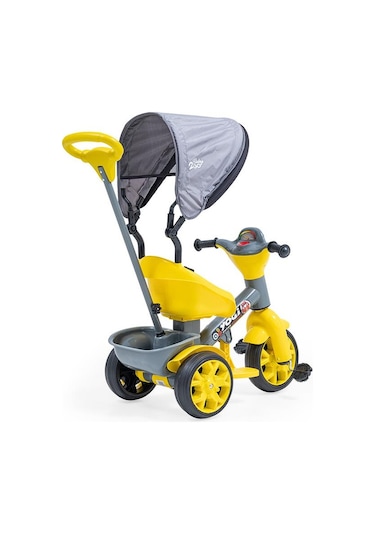 Baby2go 2285 Yogi Tenteli Bisiklet Üç Teker Bisiklet Ebeyn Ko Kırmızı