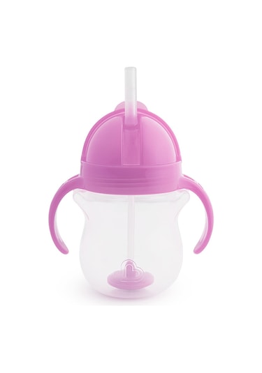 Munchkin Tıklama Kilitli Uçlu Alıştırma Bardağı 6+ Ay 207 ML Mor
