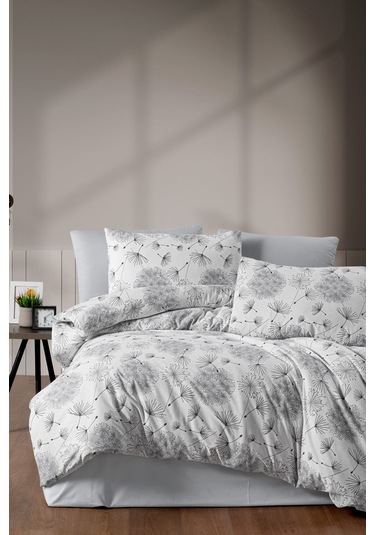 Aytunç Yonca %100 Pamuklu Tek Kişilik Nevresim Takımı 160x220 Cm Desenli