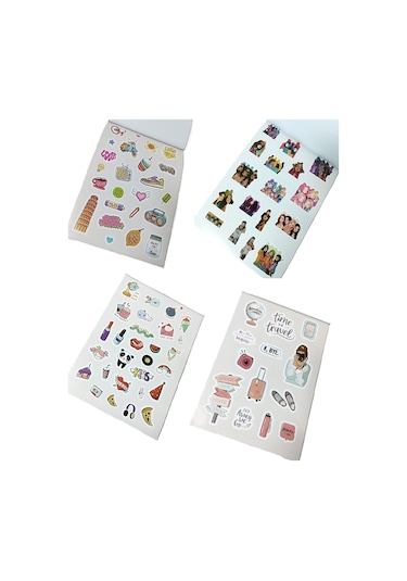 Hayal Sepeti Dıy Sticker Book Sticker Kitabı Soft Edition 24x17cm