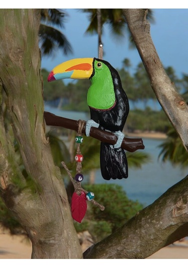 Dekoratif Tukan Kuşu Farklı Renklerde Kutulu 1 Adet