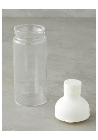 Borosilikat Detoks Şişe 450 Ml.yeşil Renk