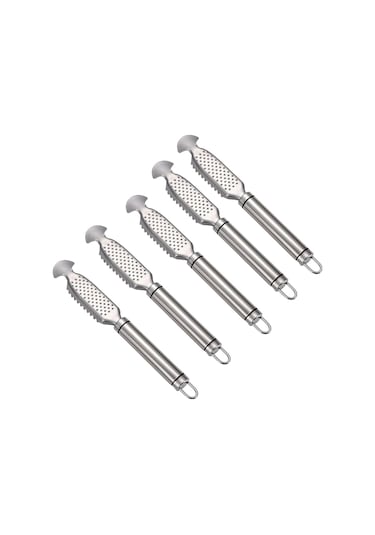 Balık Pulları Kazıyıcı Alet, Çok Amaçlı Balık Pulları Temizleme Kiti Beyaz