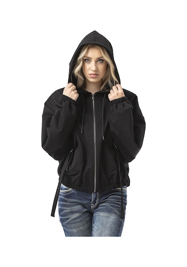 Cipo & Baxx Wl368 Hoodıe Sweatjacket Black