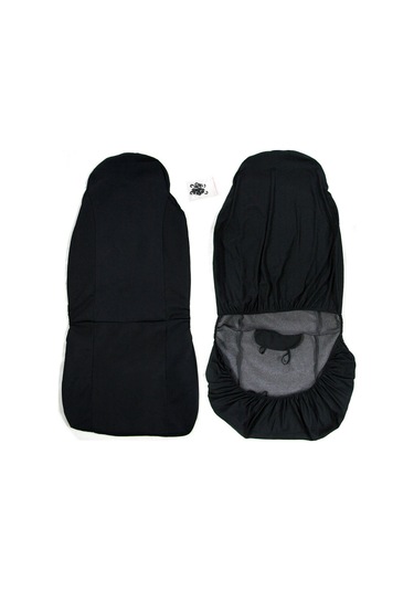 Yifomall "tirol Evrensel Tek Parça Araç Koltuk Kılıfı - Dayanıklı, Konforlu Ve Nefes Alabilir Siyah/bej/gri"