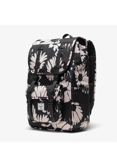 Herschel Little America Mid Flowers Unisex Siyah Sırt Çantası 11391 Siyah