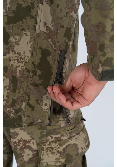 Mont Tactıcal Softshell Kamuflaj - 305-649-renkli