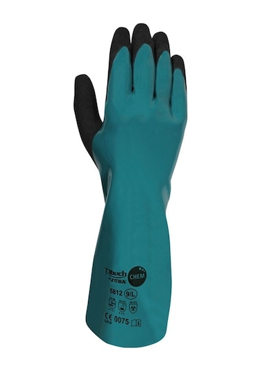 Juba-5812 Nylon Astar Biopolymer Kaplı Nitril Kaplı İş Eldiveni