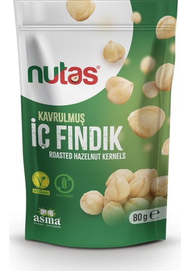 Nutas Kavrulmuş İç Fındık 80 G