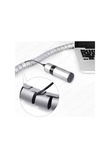 Spiral Kablo Toplayıcı Düzenleyici 22mm - 1 Metre