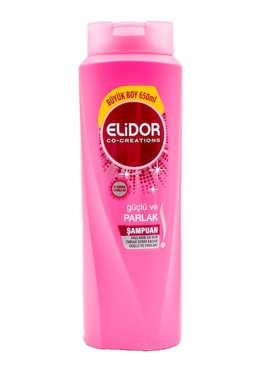 Elidor Güçlü ve Parlak Saç Bakım Şampuanı 2 x 650 ML