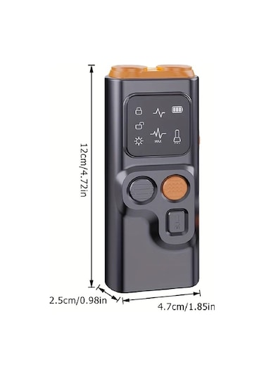 Willowhaven Siyah P7 Alarm Ve Uzaktan Kumandalı Şarj Edilebilir Ultrasonik Köpek Çekici Su Geçirmez Usb Şarj Veranda Bahçe Ve Evcil Hayvan Alanları İçin