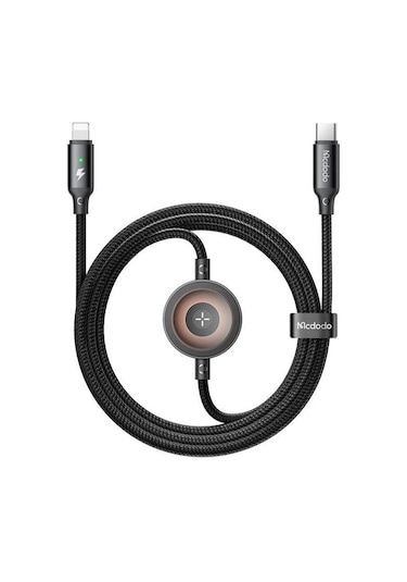 Mcdodo CA-5680 36 W Type -C Hızlı Şarj Kablosu 1.5 M Siyah