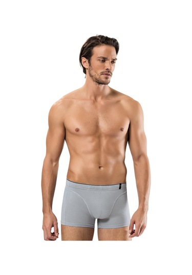 Erdem Gri Pamuk Elastan Boxer 1479 Gri