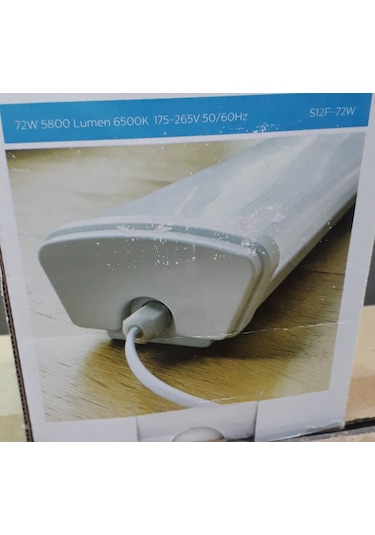 Ecolite Lınesta Led Bant Armatür 72W Etanj Ip65 120Cm Beyaz