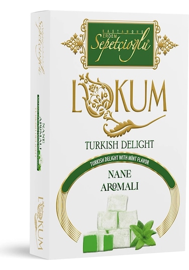 Erdem Sepetçioğlu Nane Aromalı Lokum 270 G