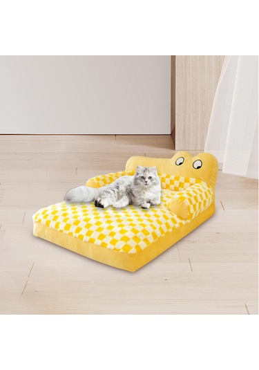 Suntek Aşınmaya Dayanıklı Yıkanabilir Pet Kedi Yatak Peluş