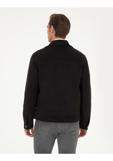 Pierre Cardin Erkek Siyah Deri Mont-kaban 50300520-001 Siyah