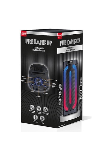 Bood Frekans 07 Bluetooth Hifi Hoparlör