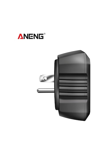 Lemestar Aneng Ac28 Siyah Amerikan Standart Soket Testeri - Polarity, Zero Fire Ground Kontrolü Ve Akıntı Tespiti İle Elektrik Güvenliği