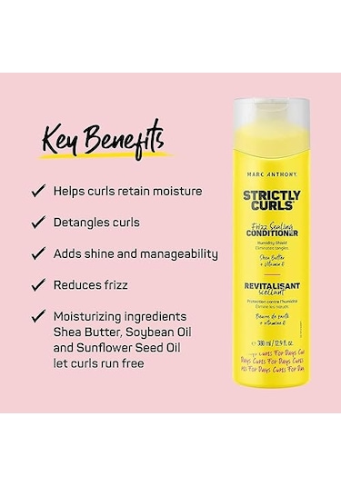 Marc Anthony Strictly Curls Frizz Sealing Conditioner 380 ML