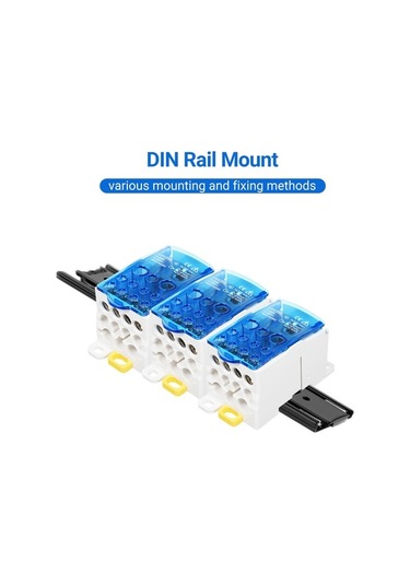 Carrier- Dayanıklı, Ukk250a 11 Çıkışlı Ray Montajlı Terminal