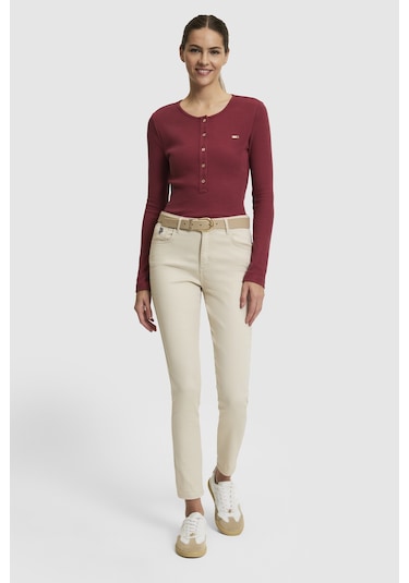U.S. Polo Assn. U.s. Polo Assn. Kadın Vişne Tişört 50323456-vr223