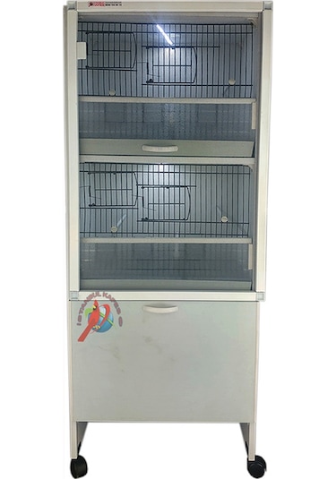 İstanbul Kafes Model 2d Pvc Kuş Dolabı