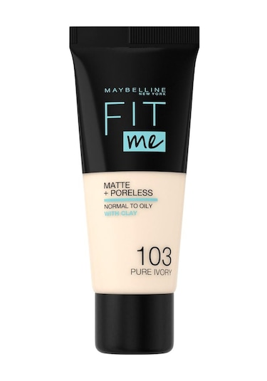 Maybelline New York Fit Me Matte + Poreless Pudra Pure Ivory 103