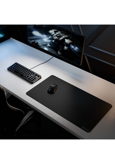 Dikişsiz Kenar Siyah Xle Mousepad 610mm X 355mm