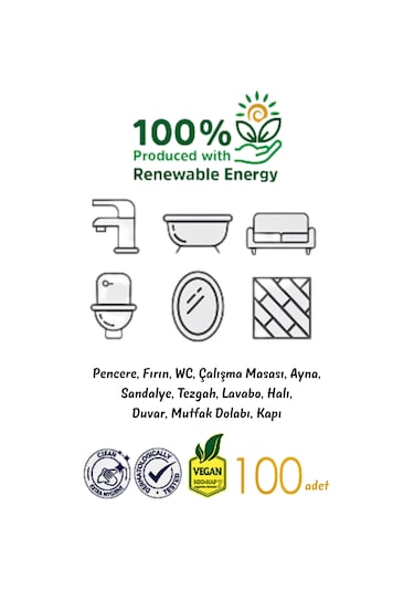 Confy Yüzey Temizlik Havlusu Ve Mendili Beyaz Sabun Kokulu 2'li