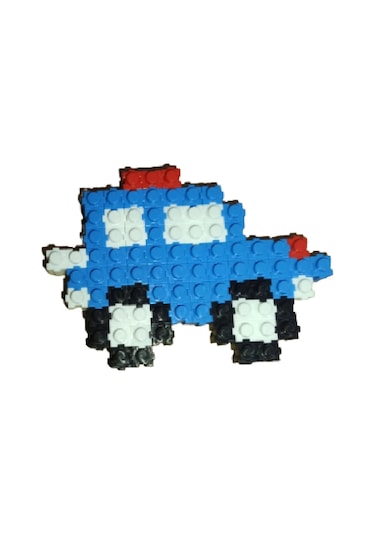 Tik Tak Yapı Blokları Eğtici Oyuncaklar - 500 Parça 6 Renk Blok Seti