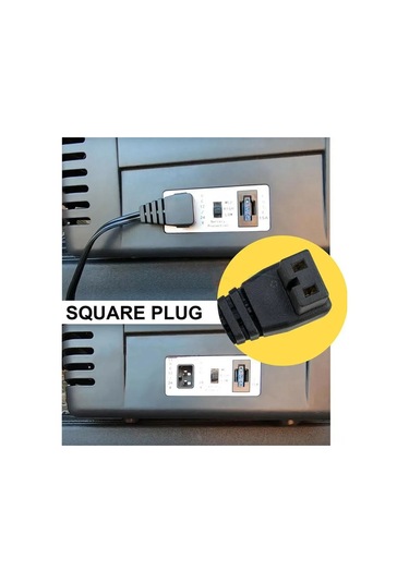 Konesam Avrupa Standartı Araç İçi Kırmızı Kafa Alman Tipi Endüstriyel Şarj Kablosu 2m - Soğukluk Kutusu Bağlantı