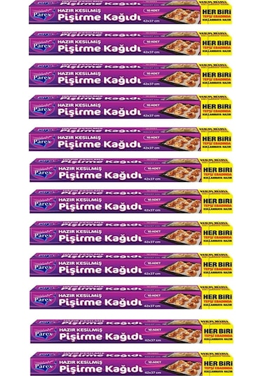 Parex Hazır Kesilmiş Pişirme Kağıdı 12 Adet